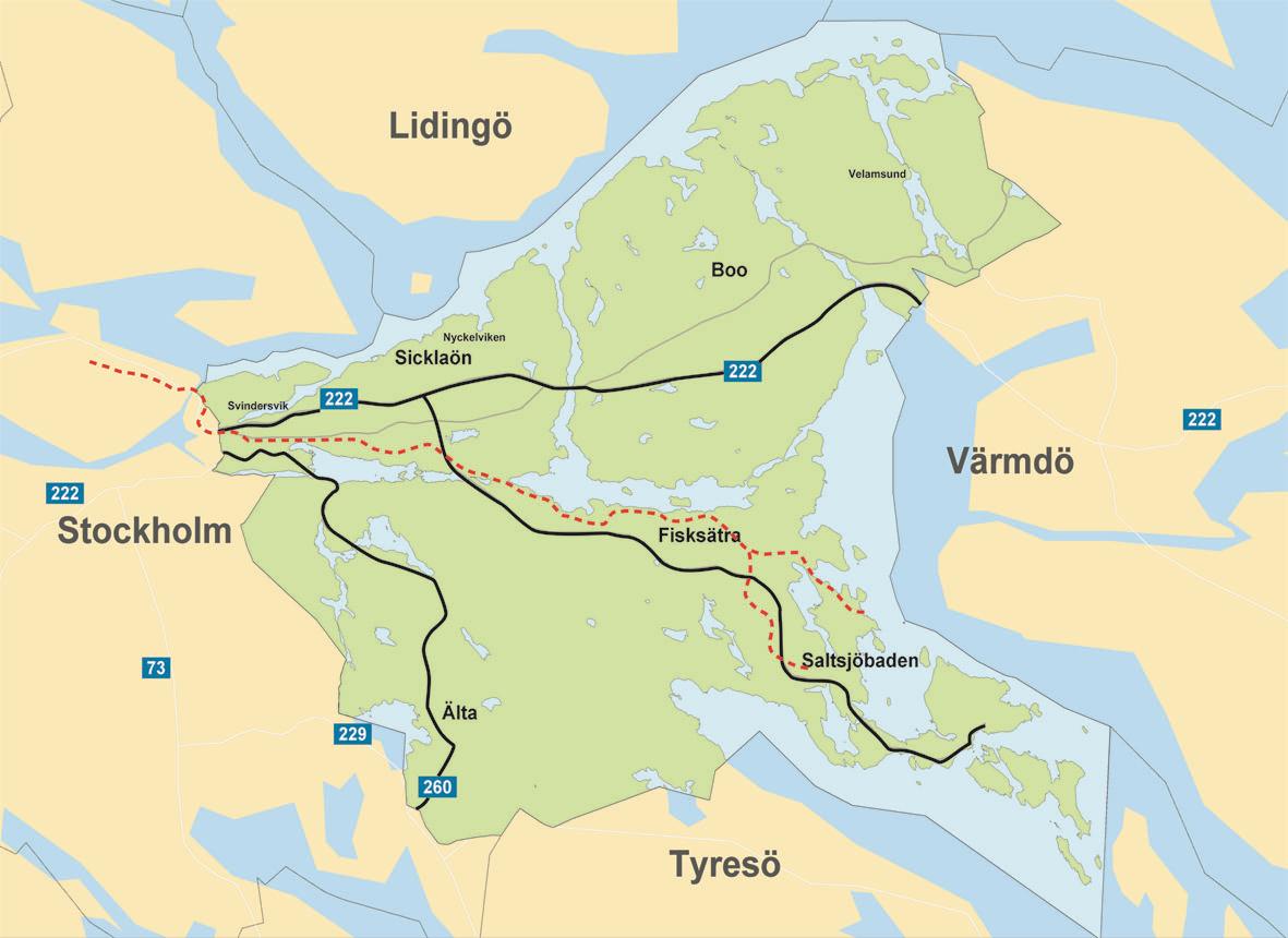 Nacka kommun drygt 93 000 invånare: Präglas av ett starkt medborgarinflytande