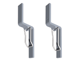 HAKI Universal plank B=295 mm Med vridlås i vardera ände L=770-1964 - lastklass 6 (6,0 kn/m2) L=2500 - lastklass 5 (4,5 kn/m2) L=3050 - lastklass 4 (3,0 kn/m2) P 770x295x90 P 1050x295x90 P