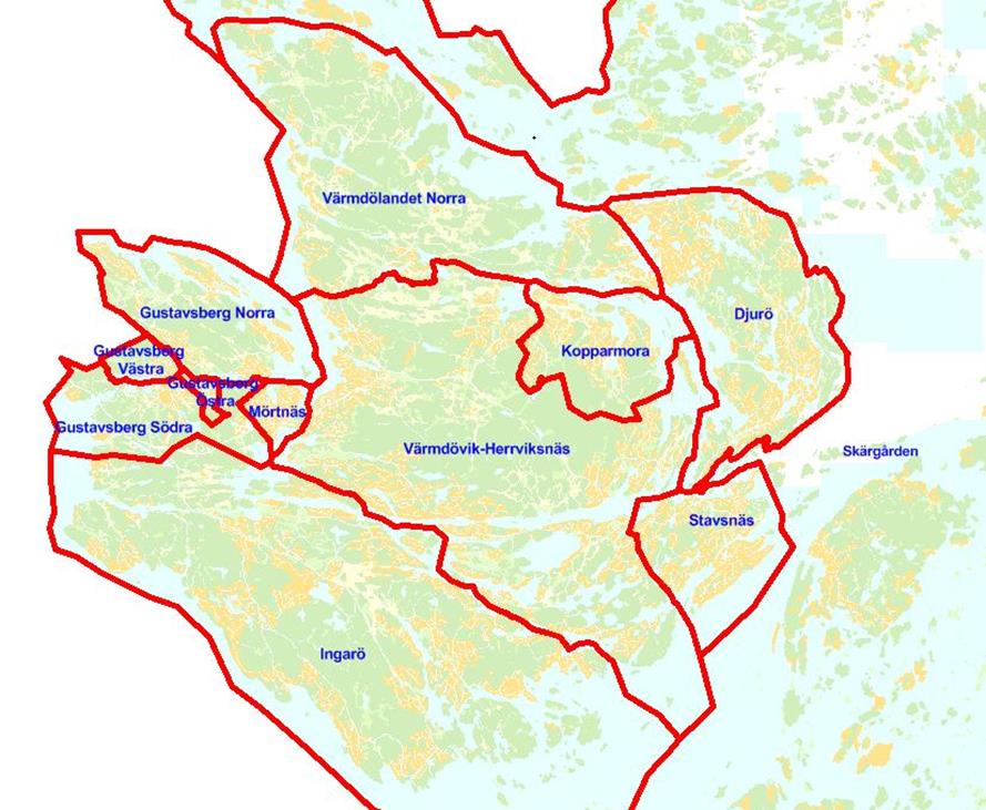 3 Befolkningsutveckling och platsprognos Värmdö kommun är under tillväxt och i befolkningsprognosen för 215-224 beräknas antalet invånare i kommunen 224 uppgå till ca 48 (lågalternativ).