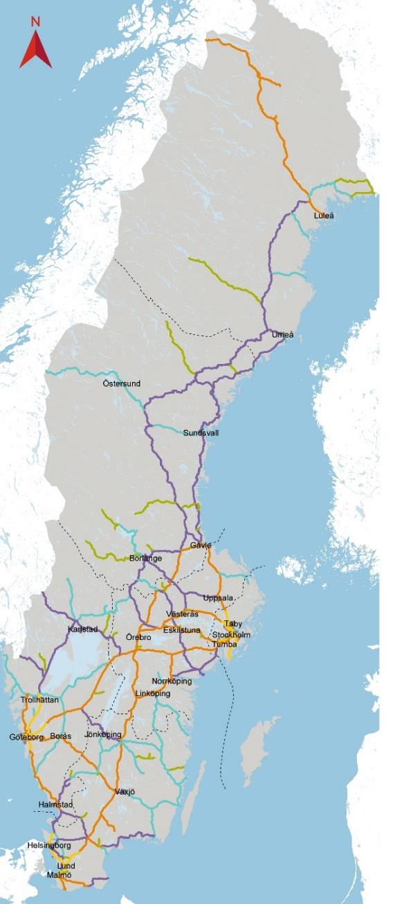 Vidmakthållande, reinvestering och underhåll Näringslivet betonar vikten av ett robust och tillförlitligt system.