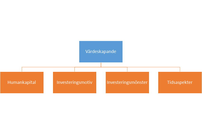 Figur 4. Variabler som påverkar statliga riskkapitalbolagens förmåga att bidra med värdeökning. 2.