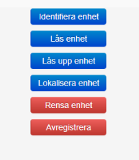 3 Identifiera enhet: Ett meddelande kommer att skickas till enheten för att du lätt ska kunna veta vilken fysisk enhet det är.