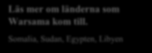 Del III Tips och idéer till fördjupning. Flykten från Estland till Sverige under andra världskriget. Se: DN.se - De flydde över havet. Utvandringen från Sverige till Amerika. Se: litgeo.