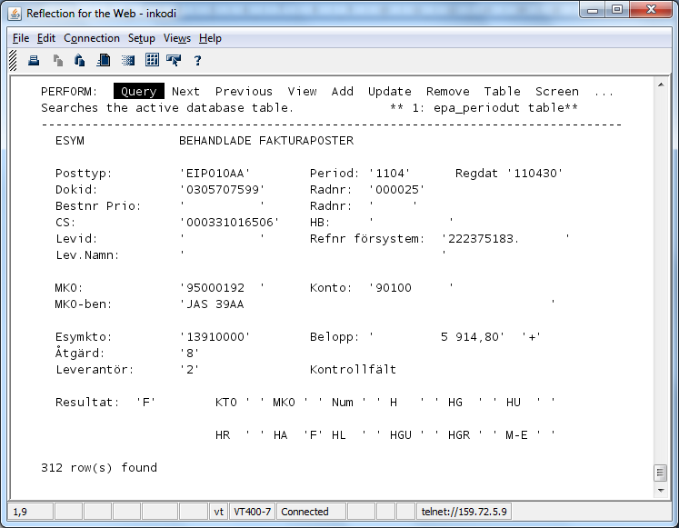 Avvikelser, ombokf, utdata mm 3 (10