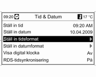 114 Infotainmentsystem Detaljerad beskrivning av: Cd-spelarens funktioner 3 139 AUX-ingångens funktioner 3 143 USB-portens funktioner (inte med CD 300) 3 144 Navigation (endast Navi 600) Tryck på