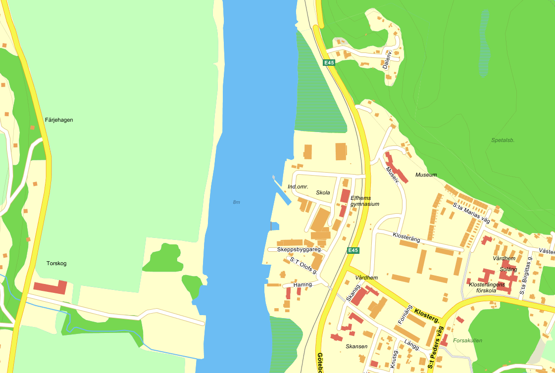 RAPPORT 4 Områdesbeskrivning 4.1 Allmänt Området Lödöse Varv i Lödöse samhälle ligger ca 11 km söder om centralorten Lilla Edet, ca 4 mil nordost om Göteborg.