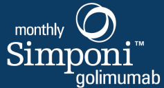 infusion var 6-8 vecka Adalimumab (Humira) Helt human IgG1 monoklonal antikropp Phage display (Cambridge Antibody Technology) Producerat i CHO celler Dosering: 40 mg s.c. / 2 veckor Golimumab (Simponi) Helt human IgG1 monoklonal antikropp HuMAb-Mouse (Medarex) Dosering: 50 mg s.