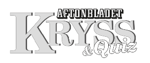 Aftonbladet, Kryss & Quiz 18 16 14 12 1 8 6 4 2 173 194 155 174 155 152 147 141 6:2 6:3 7:1 7:2 7:3