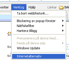 Ändra säkerhetsinställningar i Internet Explorer När du klistrar in objekt, som du kopierat från