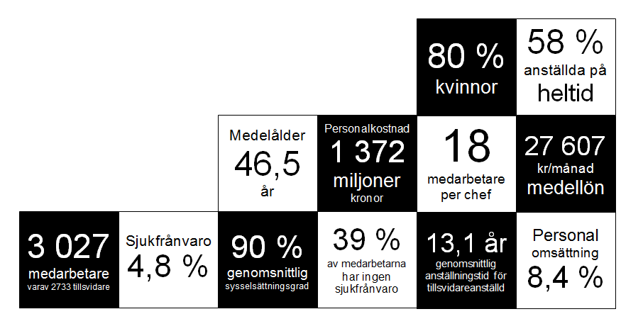 Inledning Välkommen till årets utgåva av personalredovisningen!