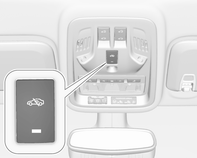 32 Nycklar, dörrar och fönster Inkoppling Alla dörrar måste vara stängda och nyckeln till det elektroniska nyckelsystemet får inte vara kvar i bilen. Annars kan systemet inte aktiveras.