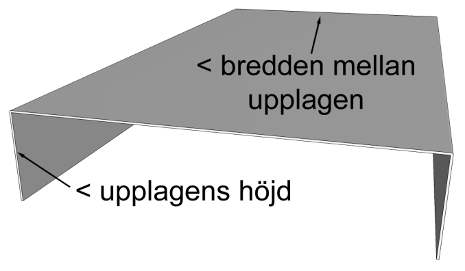 Montera aggregat och ventiler Placera ut upplagen. Sprid vikten så att materialet bär. Gör en insugskanal av t ex aluminium.