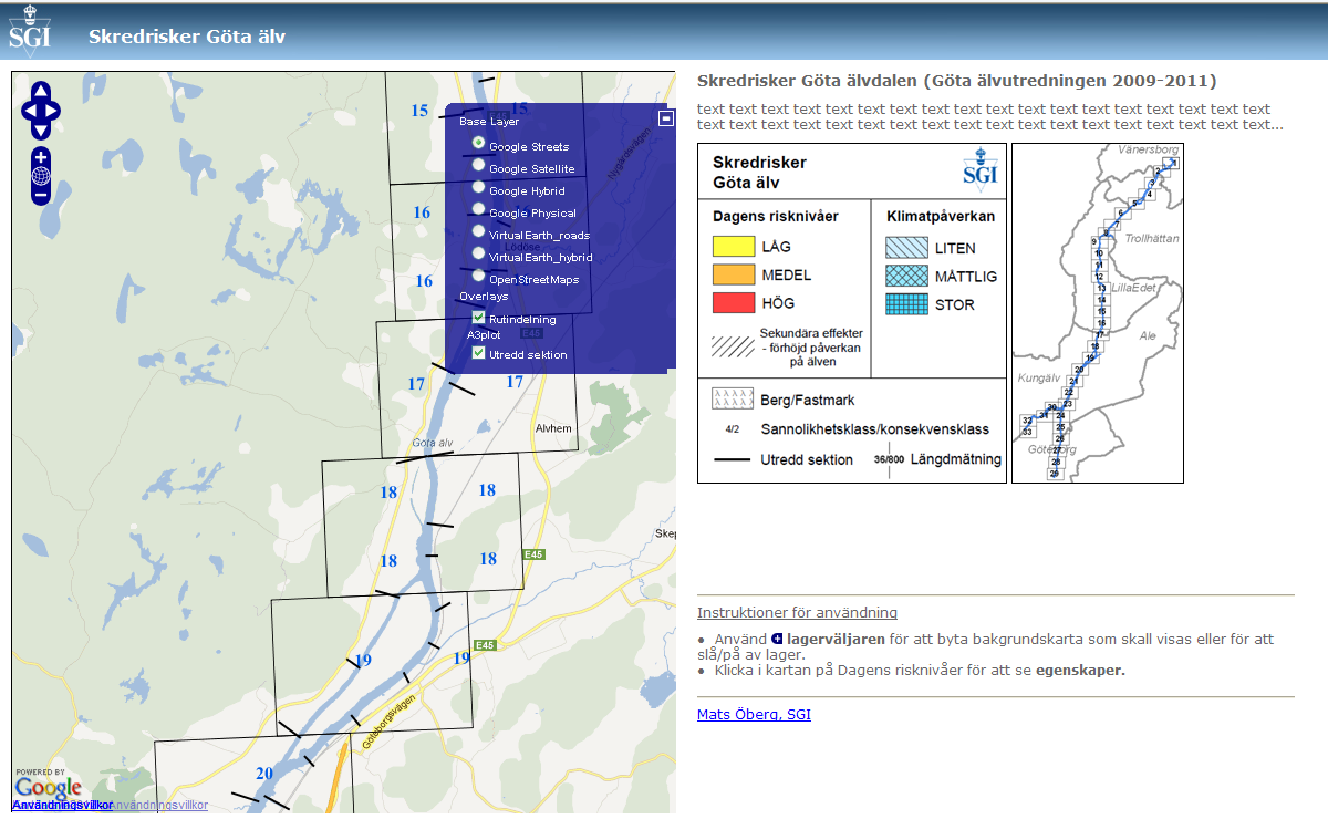 Externa tittskåp, exempel (gis.swedgeo.se) 15 Konceptuellt (finns ej).