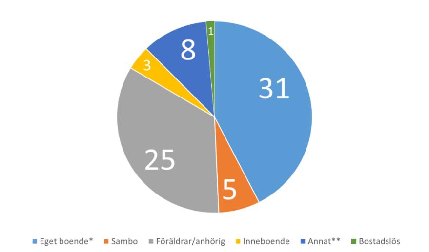 bedömdes vara i behov av annan insats, 4 valde själva att inte delta och 2 individer påbörjade aldrig projektet.