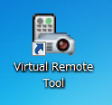 4. Behändiga funktioner Steg 3: Starta Virtual Remote Tool Börja använda genvägsikonen Dubbelklicka på genvägen på skrivbordet i Windows.