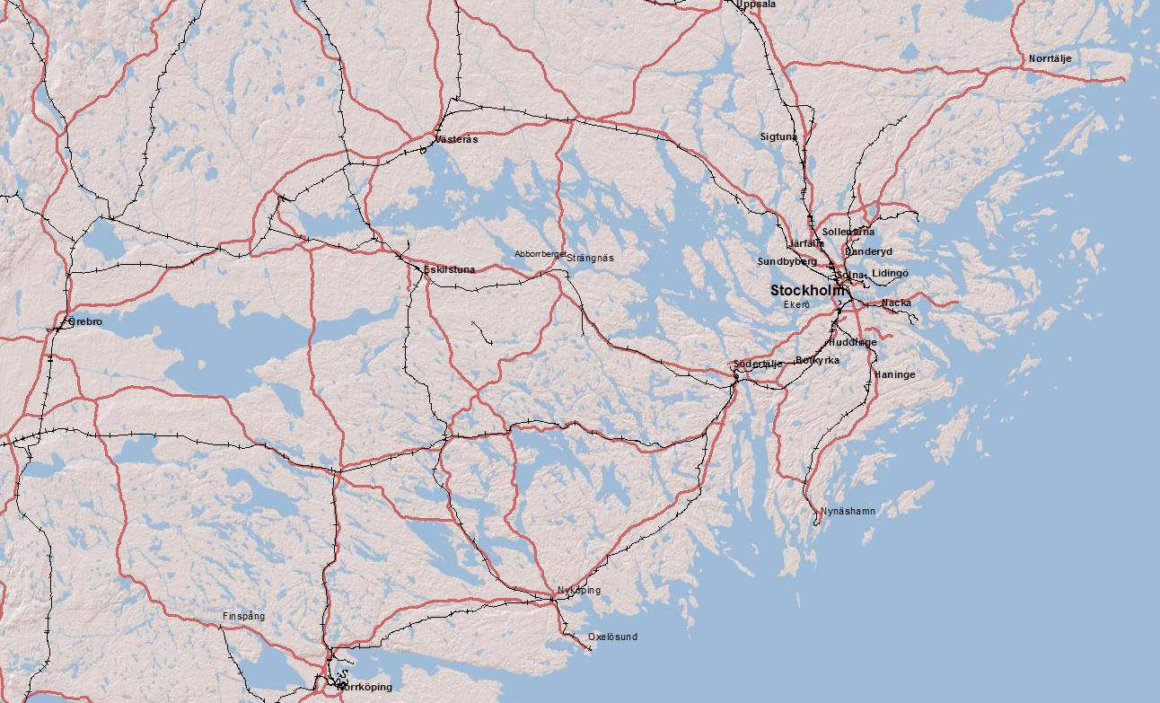 Regionalt kombitrafiksystem i Mälardalen 2050 Intermodala terminaler med