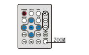 Upprepad uppspelning 1 A-B uppspelning Tryck på A-B knappen så kommer, LCD skärmen visa Repeat/Upprepa A- Repeat/Upprepa A-B Zoom uppspelning GRUNDLÄGGANDE ANVÄNDNING Tryck på ZOOM knappen då du vill