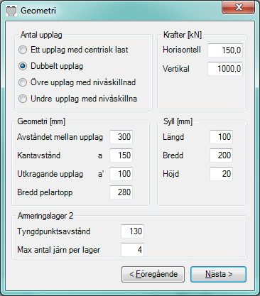 caeec209 Pelartopp Sidan 9(12) 2.2.2 Miljö Genom trycka bredvidd Täckskikt mht korrosion kan du matas miljön som armeringsjärnen utsätts för, se Figur 8. Figur 8. Miljö 2.2.3 Geometri Figur 9.