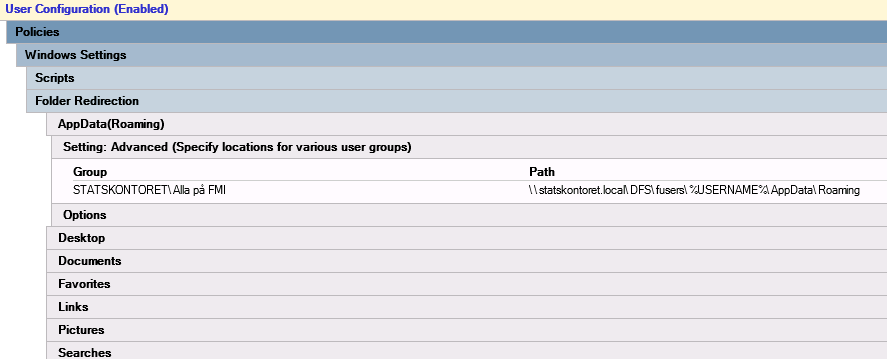 1 Information Information om sökvägar och behörigheter till resurser som används av FMI.