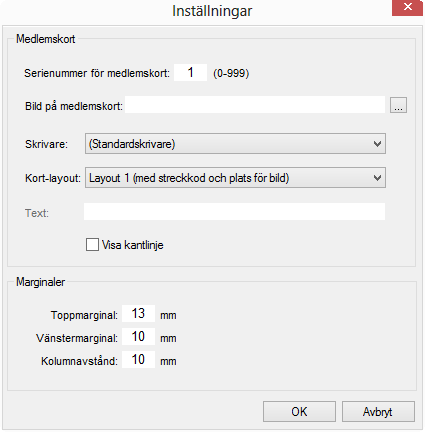 Inställningar I NSTÄLLNI NGAR Under Verktyg Alternativ hittar du många viktiga funktioner för systemet. Ta god tid på dig med att göra inställningarna.