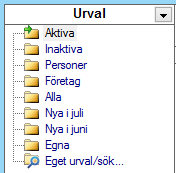 Medlemskort M E DLEMMAR Välj modulen Medlemmar genom att klicka på knappen i modulfältet.