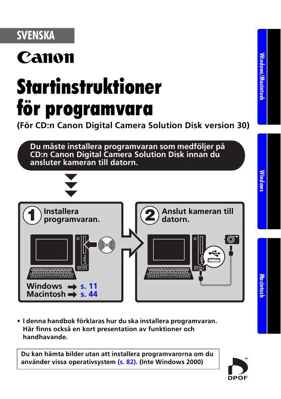 Du hittar svar på alla dina frågor i instruktionsbok (information, specifikationer,