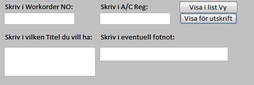 Då ett av önskemålen från TAM var att man skulle kunna välja om flygplanet är en A eller B Saab 340, har i tabellen TasknrT kolumnen Aircraft Effect lagts till, den beskriver om flygplanet är ett A