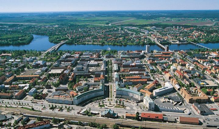 Umeå växer Cirka 50 nya detaljplaner årligen Cirka 1500 bygglov