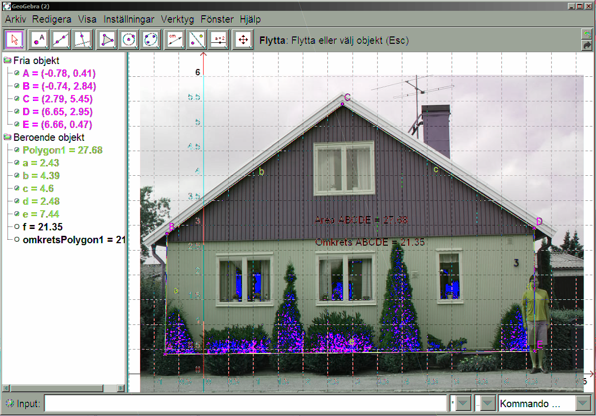 Importera bilder i GeoGebra Sverker