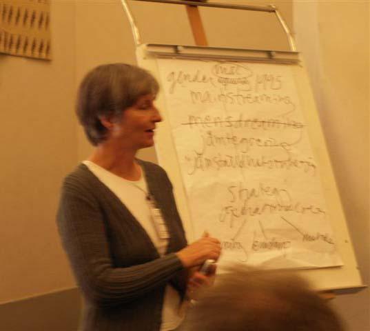Uppstart Projektet startade upp med en föreläsning om jämställdhet av Gertrud Åström i samband med Riksorganisationens årsmöte 24-25 april 2007.