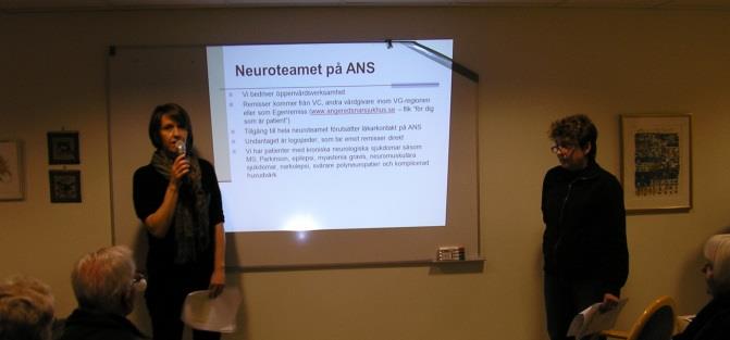funktionsförmåga och livskvalitet som möjligt, sa Marie Gustafsson. Nästa talare var Parkinson neurologen Philip Bergquist från SU. Parkinson, för då blir effekten bäst.