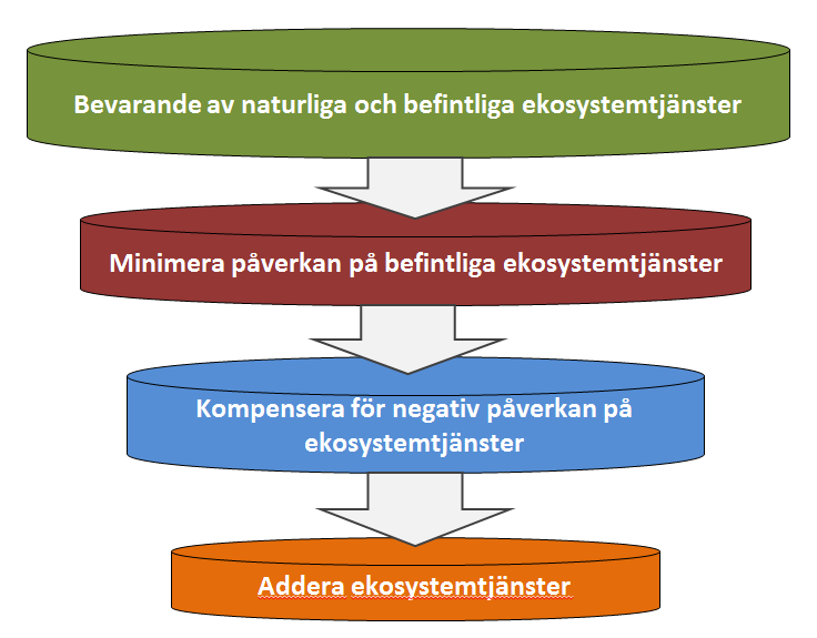 repo001.docx 2012-03-29 Framtagande av plan för ekosystemtjänster i området Efter kartläggningen bör en plan inklusive mål för ekosystemtjänsterna i området tas fram baserad på kartläggningen.