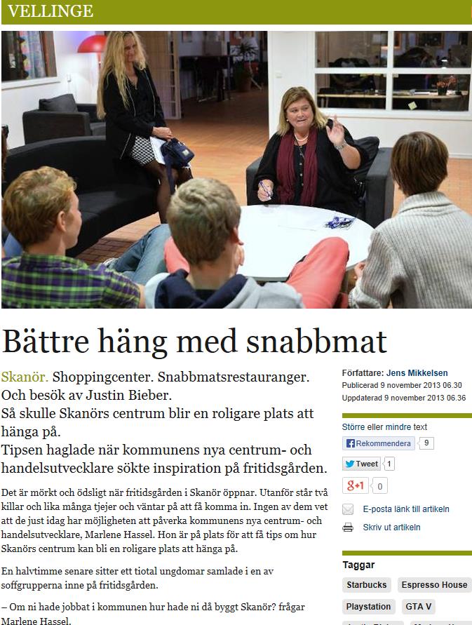 SÖK KONTAKT med de som eventuellt är orsaken till otryggheten. Lös problemet tillsammans UT PÅ FÄLTET!