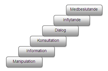 Det nedersta steget i trappan har en negativ klang ur demokratisynpunkt, dock kan det inte uteslutas att manipulation i vissa fall förekommer.