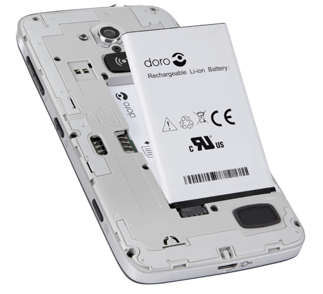 Sätt i SIM-kortet Sätta i minneskortet OBSERVERA I den här telefonen kan micro- SIM eller 3FF-SIM-kort användas.