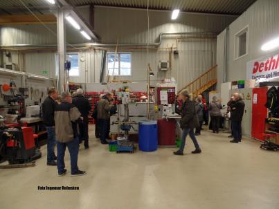 Teknikträff i Tumbo Den 9 november träffades 28 av Dethleffs club medlemmar vid Tumbo i Eskilstuna.