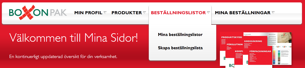 2.) Så hittar du Vid musöver på huvudrubrik visas en undermeny, om du klickar på huvudrubrik kommer du till första sidan i den rubrikkategorin.