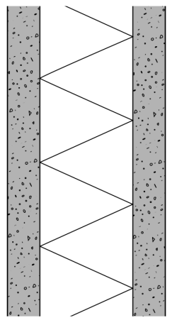 16 Lärkträdet i Vara som är passivhus uppförda med fasadelement av sandwichelement av betong. Bjälklagen är utförda med TermoDeck-systemet. Lufttätheten underskrider 0,3 l/m²s.