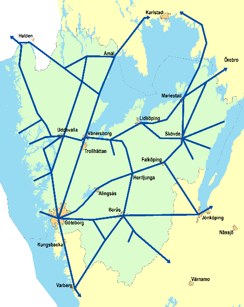 Målbild för stadstrafikens stomnät i Göteborg, Mölndal och Partille: PM Diskussionsunderlag juni 2015 2. Vilket jobb ska kollektivtrafikens stomnät göra?