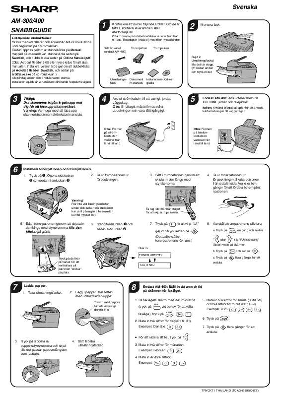 Du hittar svar på alla dina frågor i instruktionsbok (information, specifikationer,