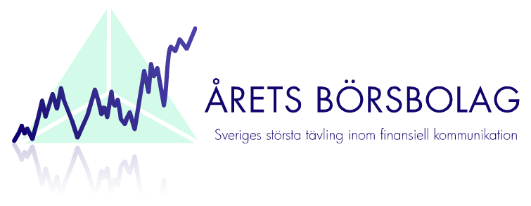 Resultatlista Bästa IR-webbplats 2012 Samtliga bolag (i resultatordning) Bolag Poäng Placering Axfood AB 29 1 Byggmax Group AB 28 2 Svenska Cellulosa AB SCA 28 2 Wallenstam AB 27,5 4 Husqvarna AB 27
