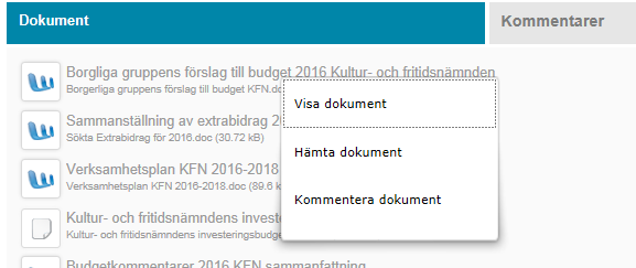 7(15) Klicka på ärendet så får du upp nedanstående vy. När du vill stänga igen klickar du på ärendet en gång till.