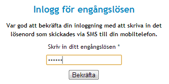 inloggning och blir vidareskickad till sidan för uppdragsval (eventuellt skickad direkt till systemet om medarbetaren endast har ett uppdragsval).