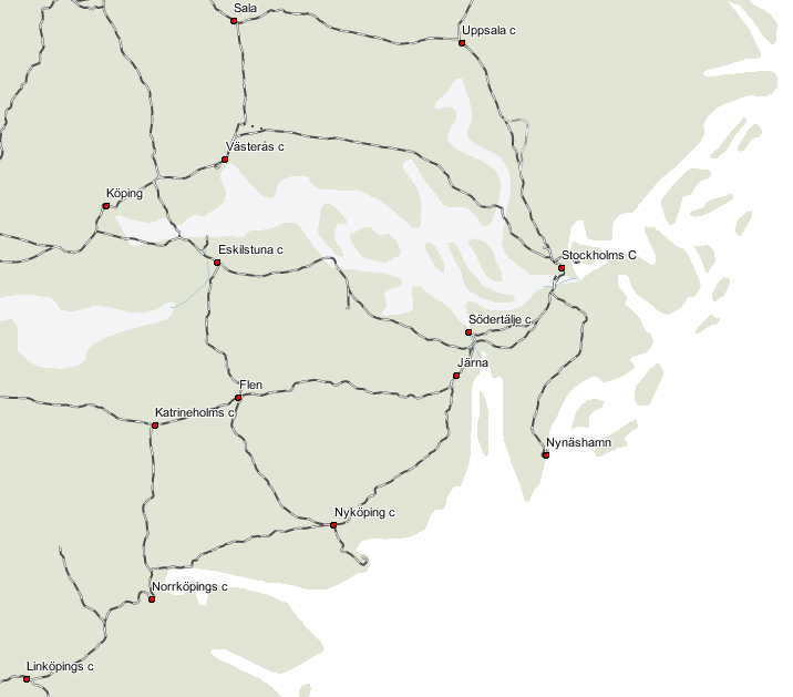 RIKTLINJE 4 (19) Infrastruktur Trångsektorsplan Stockholm T15 särskilda förutsättningar bygger på de infrastrukturförutsättningar som gäller vecka 1515-1531.