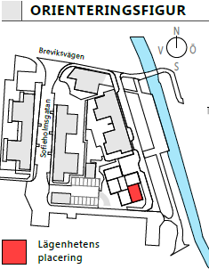 Storlek: 3 rum och kök Area: 74 m² Våning: 1, 2, 3, 4, 5, 6