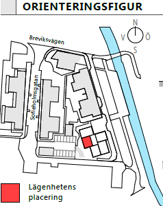 Storlek: 2 rum och kök Area: 60m² Våning: 2, 3, 4, 5,