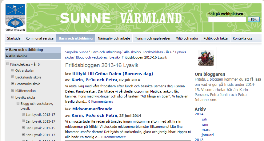 Logga in med det användarnamn och lösenord som du får när du har skickat in din ansökan och växla till redigeringsläge 3. Klicka på + och välj Ny, se bilden till höger 4.