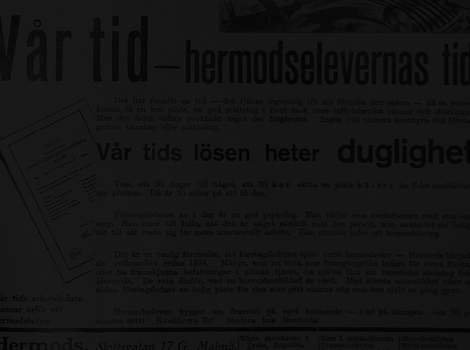 AcadeMedias historia 1898 Hermods 1968 NTI-skolan 1985 EC Utbildning 1986 Pysslingen Förskolor 1992 Espira Utbildningsborgen 1993 LBS Kreativa Gymnasiet Rytmus Vittra 1995 Eductus Framtidsgymnasiet