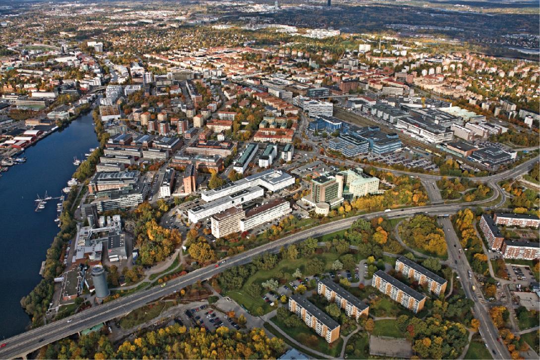 Lilla Alby - Bostadsområde - Ca 4 500 boende Centrala Sundbyberg - Ca 8 300 arbetsplatser - Ca 138 000 kvm kontor -