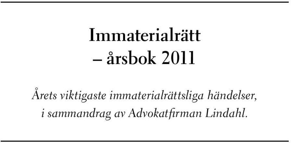 immaterialrättsliga